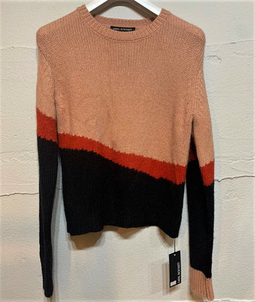 NEIL BARRETT Pinke schwarze zweifarbige Strickware Herren 5351587594 16766446