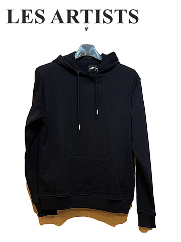 LESARTISTS Black Finger Hooded Sweatshirt Men 5581690250 28533213