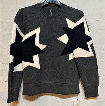 NEIL BARRETT グレー スター ネオプレン メンズ 5348888032 16738224