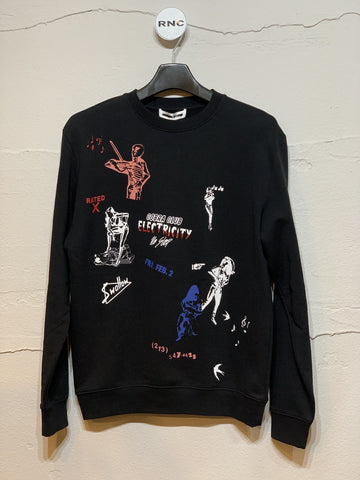 Alexander McQueen Black MTM Men's Sweater 5430243047 18103703