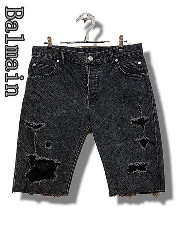 Balmain Black Shorts 5566026035 19443698