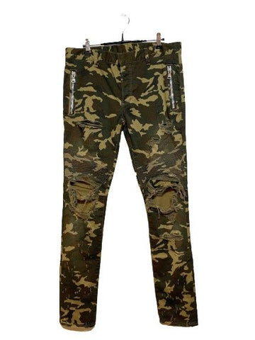 BALMAIN Camo Biker Jeans 5812139417 25874917