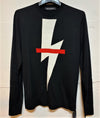 Neil Barrett Black Lightning Knit Men 5357207163 16803001 [P]