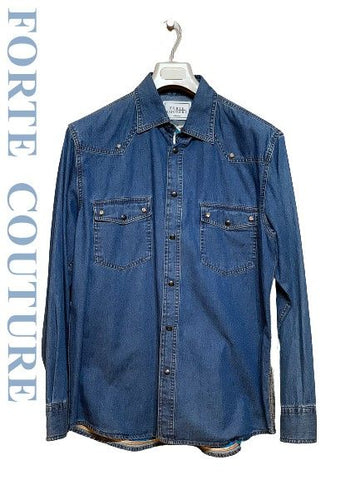 FORTE COUTURE Blaues Parka-Jackett 5624299162 24343807