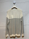 Balmain White Stripe Knit 18382259 [P]