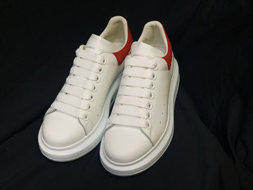 ALEXANDER MCQUEEN White Red Oversole 5509210155 18992849