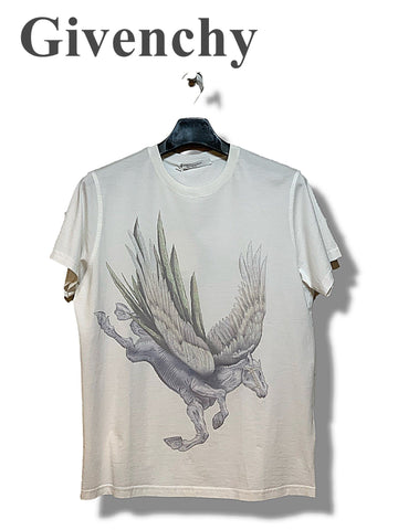 GIVENCHY ホワイト半袖Tシャツ5577478136 23907552