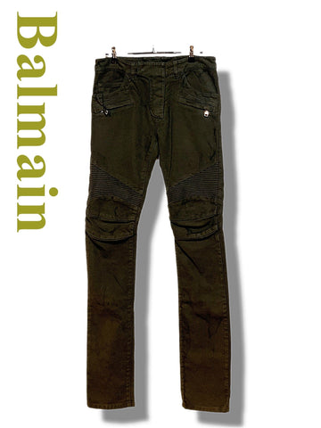 Balmain Dirty Khaki Jeans 5566646866 19443700