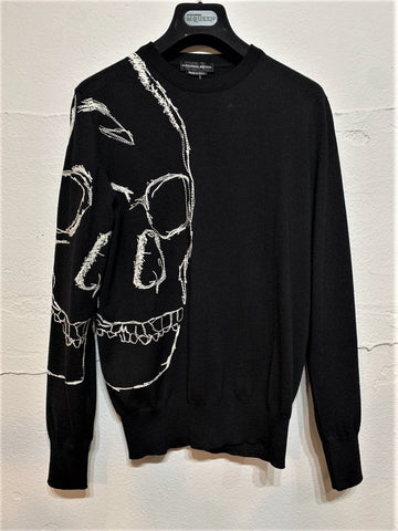 ALEXANDER MCQUEEN アレキサンダー・マックイーン スカル ニット メンズ 5365333917 16862199