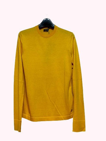 LORO PIANA Rundstrickpullover Gelb 5695301605 24894711