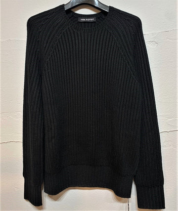 NEIL BARRETT Schwarzes Strickpullover Herren 5352035527 16766457
