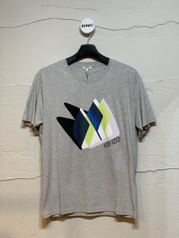 KENZO グレー配色Tシャツ レディース 5479468393 18587358