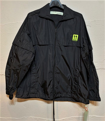 OFF WHITE Schwarze Windjacke 5364807590 16862194