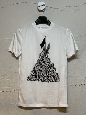 Alexander McQueen Triangle Logo T-Shirt Men 5489887213 18785154