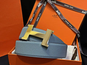 HERMES Gold große klassische schwarze Minz wendbare Gürtelschnalle 7879411149 41408491
