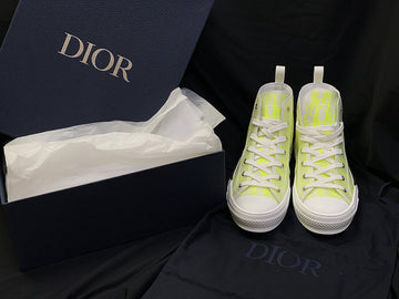 DIOR クリスチャン フルオレッセント オブリーク ハイ スニーカー 5663850858 24676962