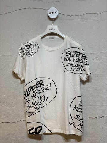 MONCLER ホワイトバルーンTシャツ 5492684488 18795107