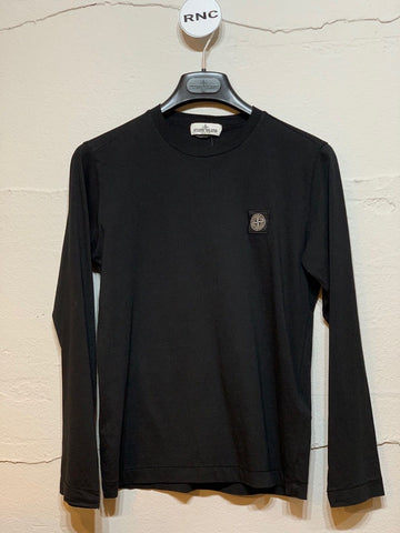 Stone Island Black Long Sleeve T-Shirt 5420339778 18024166