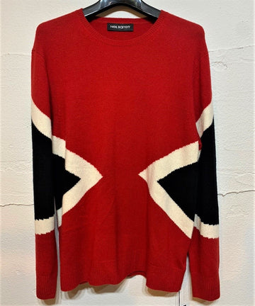 NEIL BARRETT Rote Strickware 5352048718 16766451