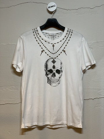 ALEXANDER MCQUEEN ホワイト ネックレス スカル T 5477422444 18563673