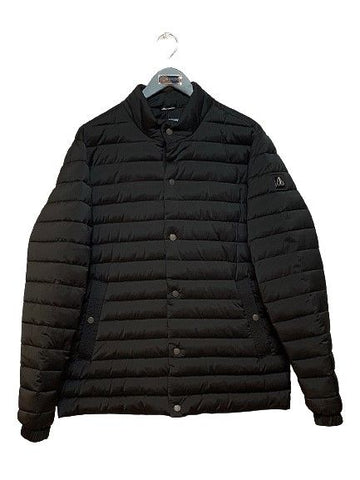 MOOSE KNUCKLES schwarze leichte Steppjacke Knopf 5705134785 25040416