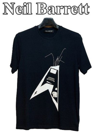 NEIL BARRETT Ein schwarzes A-Shirt für Damen 5590480607 24050730