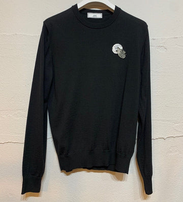 AMI ブラックミニウルフニット女性 5334667169 16620434