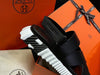 Hermes Black Electric Sandals 6611935136 30701947 [P]