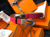 Hermes Hot Pink Kelly Belt Silver 6437119145 29480879 [P]