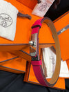Hermes Hot Pink Kelly Belt Silver 6437119145 29480879 [P]