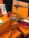 Hermes Hot Pink Kelly Belt Silver 6437119145 29480879 [P]