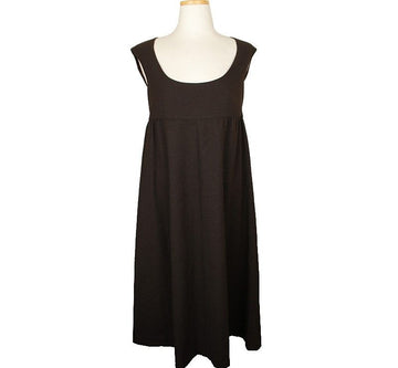 H BY HUDSON Hake Kaffee Braun Neckholder Langkleid 42 26809334
