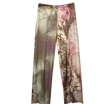 Roberto Cavalli Olive Purple Pants 66 44007817