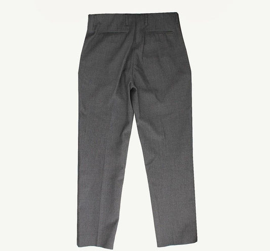DRIES VAN NOTEN Driess Van Noten Graue Wolle Weite Hose 38 26810065