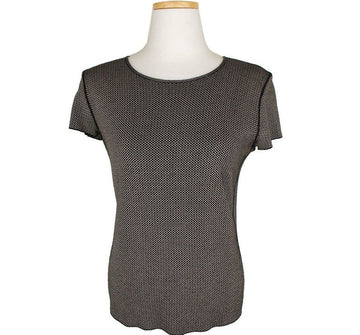 ARMANI Alma­ni Col­le­zioni Schwarze Mul­ti­far­bige Strick­ober­teile 42 26810142