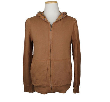 TSUMORI CHISATO Camel Zip-Up Hoodie 2 26810155