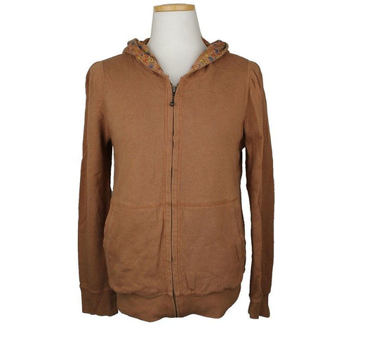 TSUMORI CHISATO Camel Zip-Up Hoodie Jumper 2 26810155