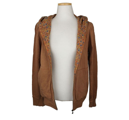 TSUMORI CHISATO Camel Zip-Up Hoodie Jumper 2 26810155