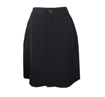 ISSEY MIYAKE Schwarzer Reißverschluss Minirock M 26809229