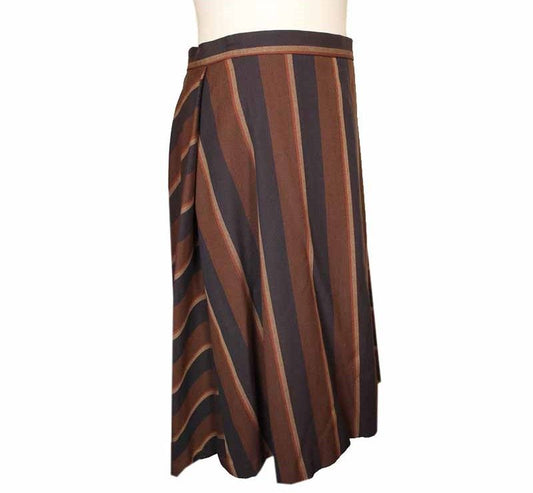 Vivienne Westwood Vivienne Red Label Multi-Pattern Volume Shirring Wool Blend Skirt E44 26809267