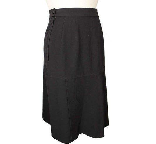 ISSEY MIYAKE イッセイ ミヤケ ブラック スリット スカート S 26809169
