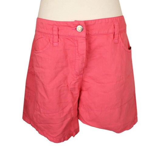 MAXMARA Spomax Rosa Pink Leinen-Mischung Shorts 42 26809515