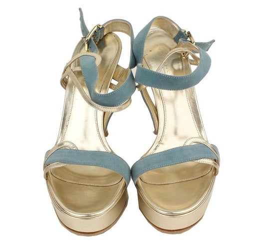GIANVITO ROSSI スエードストラップガボシサンダル 36.5 26810601