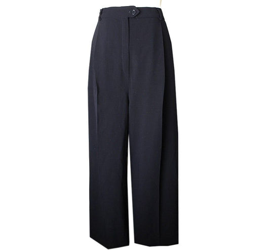 MAXMARA Schwarze Wollstretchhose 38 26809572