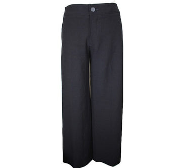 ISSEY MIYAKE イッセイ・ミヤケ ブラック ワイド パンツ 1 26809653