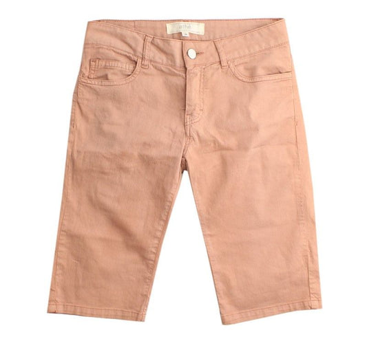 VANESSA BRUNO Ateva Venesa Peach Denim Shorts 36 26809875
