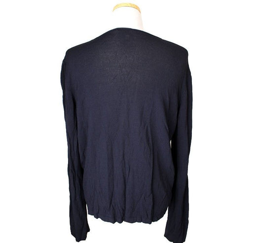 MaxMara Navy Knit Top 44 55 26807216