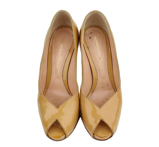 GIANVITO ROSSI Kamel Lack Offene Pump 36 26811083