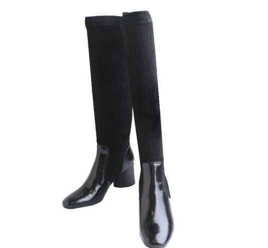 Tory Burch Black Sock Long Boots 36 26811100