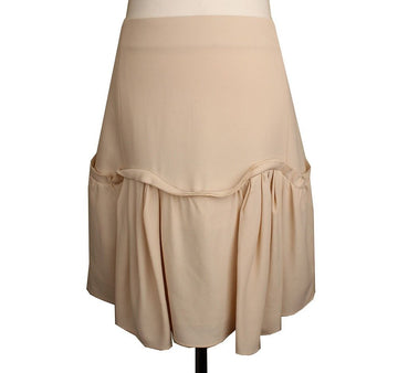 CHLOE Vanillebeige Volantsrock 34 26809470